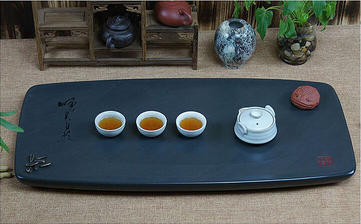 易水砚茶盘