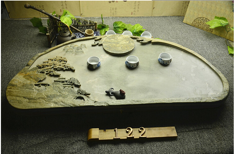 易水石茶盘